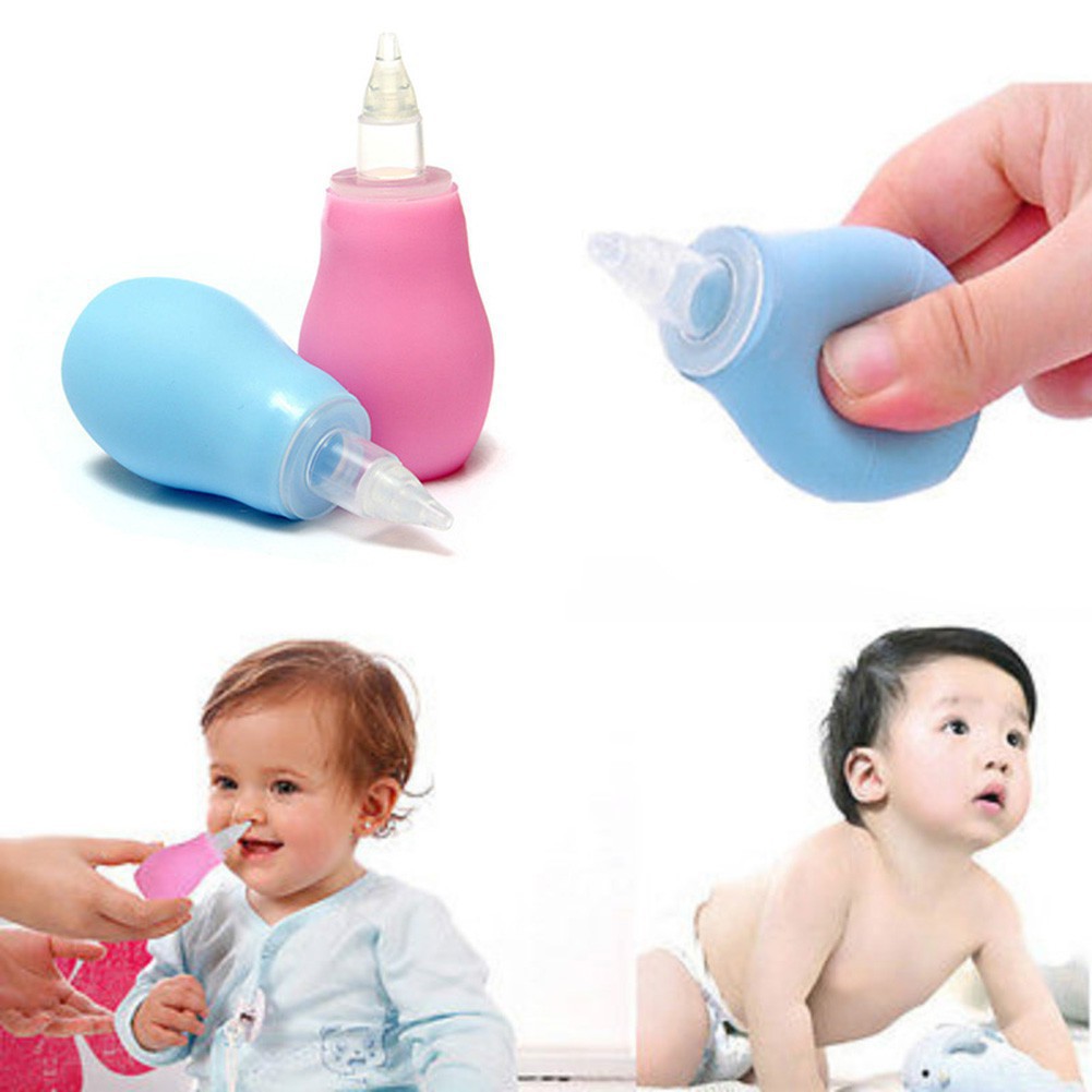 Ống bóp hút mũi silicon siêu mềm, Dụng cụ hút mũi an toàn cho bé