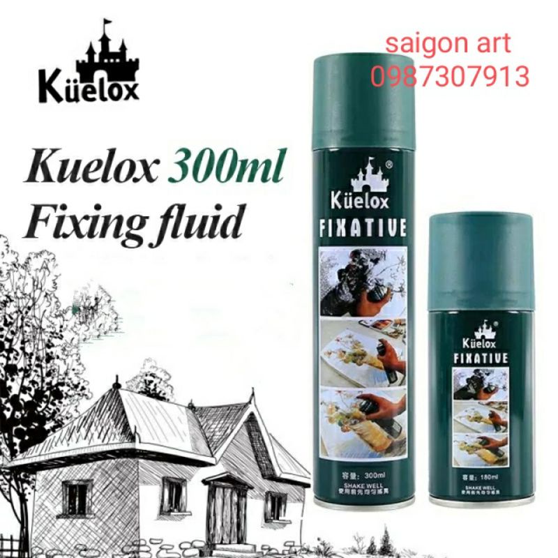 Xit Bảo Vệ Tranh Phấn Tiên, Tranh Vẽ Chì, Hiệu KueLox