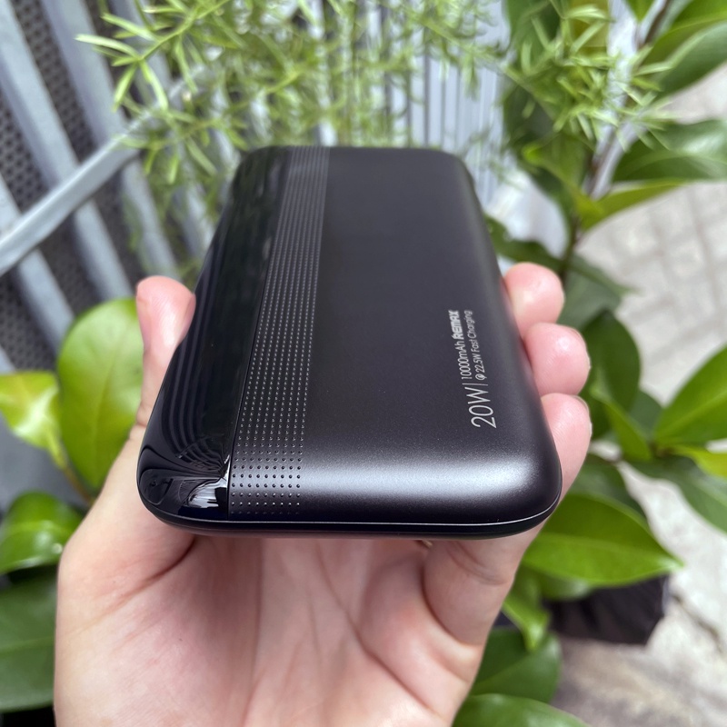 Pin dự phòng sạc nhanh Remax RPP-293 Kiren Series 10000mAh an toàn đi máy bay - hỗ trợ QC 22.5W và PD 20W (2 màu)