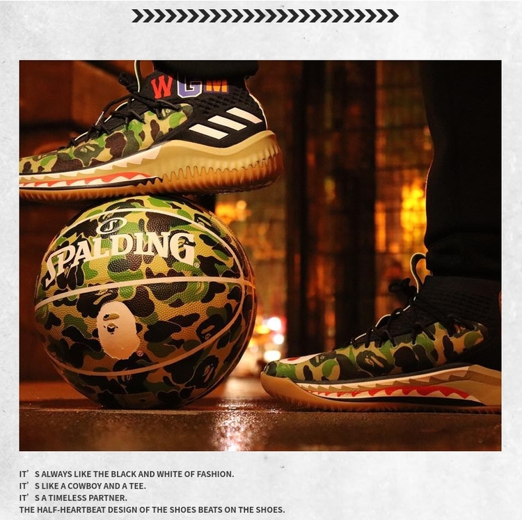 Quả Bóng Rổ Cỡ Số 7 BAPE SPALDING Phiên Bản Giới Hạn | BigBuy360 - bigbuy360.vn