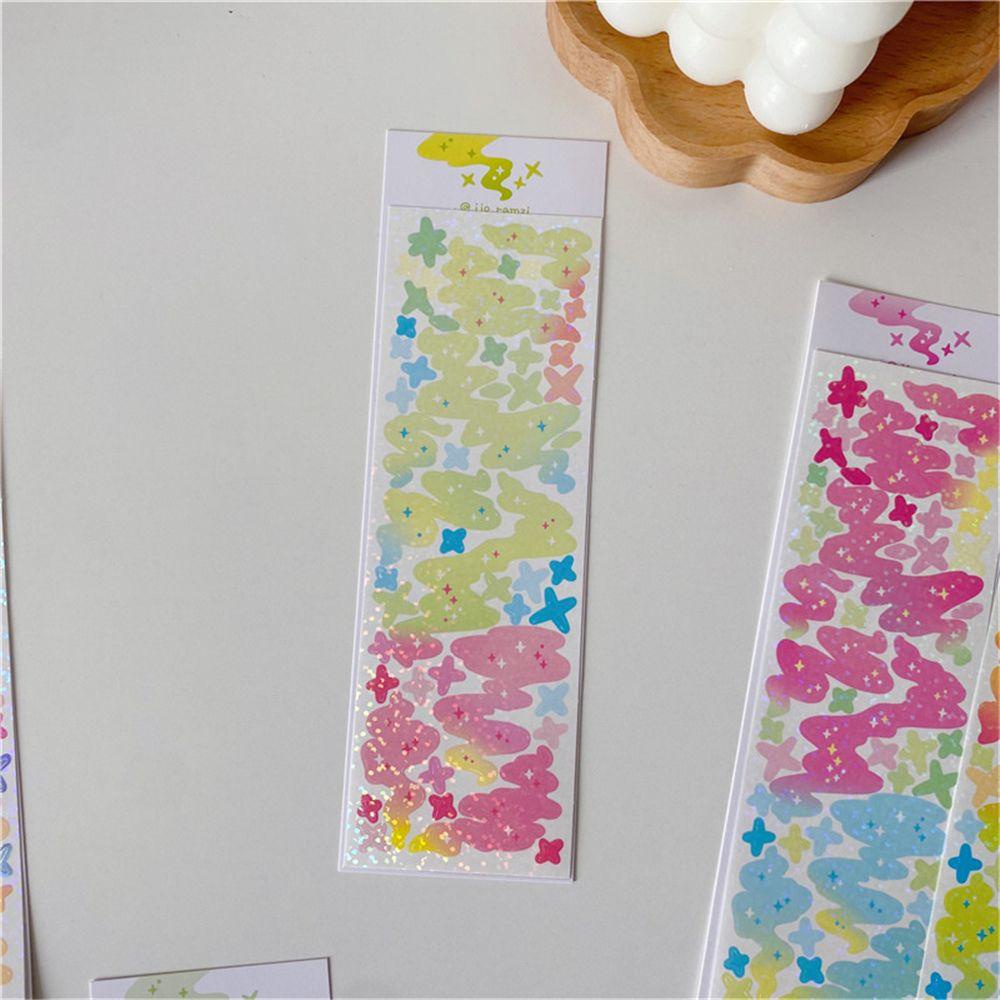 PISTA Set 2 Sticker Dán Trang Trí Sổ Tay DIY Hình Làng Quê