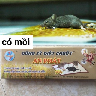 Keo siêu dính chuột an phát loại có mồi dũng sĩ diệt chuột