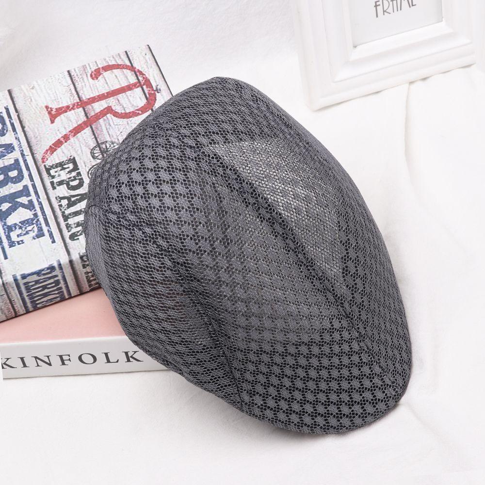 Mũ Beret LUOL Phối Lưới Thoáng Khí Có Thể Điều Chỉnh Cho Nam Và Nữ
