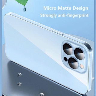 Ốp Điện Thoại Mặt Kính Cường Lực Cứng Siêu Mỏng 0.1mm Cho iPhone 13 Pro Max/13 Pro/13 Mini/13/12 Pro Max/12 Mini/12