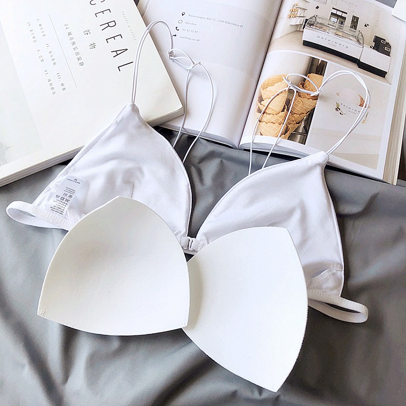 Áo Lót Bra Nữ Dây Mảnh Cài Trước Ko Gọng Đệm Mỏng Ôm Ngực Cực Đẹp BR06 | BigBuy360 - bigbuy360.vn