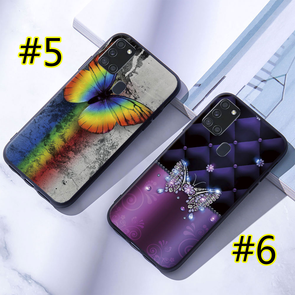 Ốp Điện Thoại Mềm Samsung Galaxy A11 A21 A21S A31 A51 A71 Con Bướm Thơ