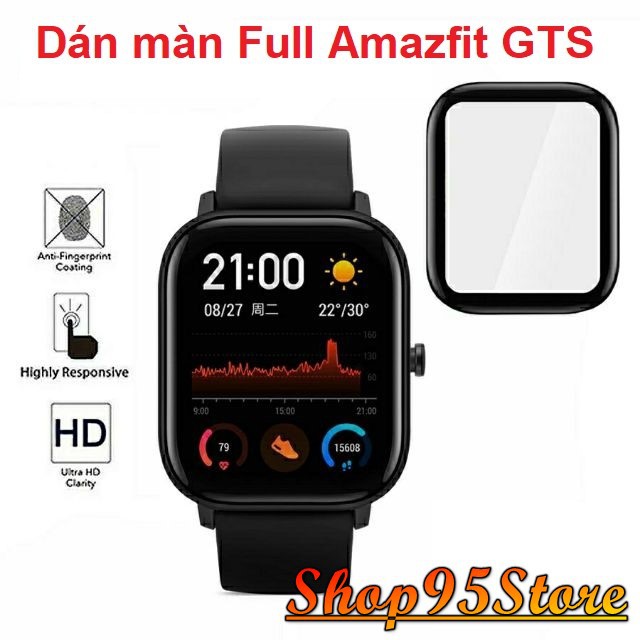 Cường lực dẻo 3D Full màn Xiaomi Amazfit GTS