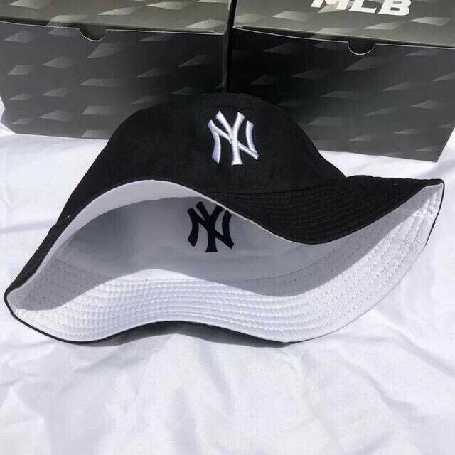 Mũ Bucket NY - NEWYORK hai mặt cao cấp, nam nữ đẹp, phong cách, 1 mũ 2 phong cách -  M88 - Hayna Hats