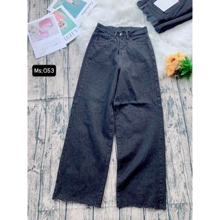 🌀Baggy Jeans Ống Suông Xám