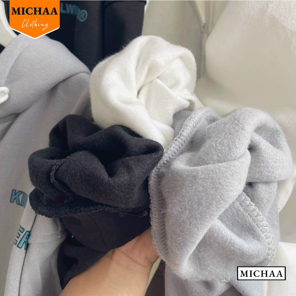 Áo Khoác Nỉ KILL WINNER Nam Nữ Ulzzang Unisex Tay Rộng, Áo Khoác Dây Kéo Form Rộng - MICHAA