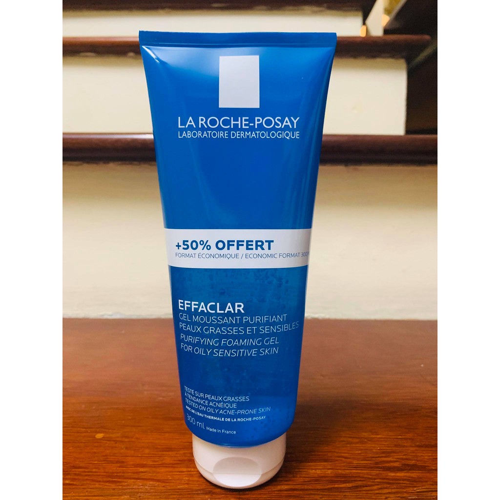 Sữa rửa mặt da dầu mụn Effaclar La roche posay