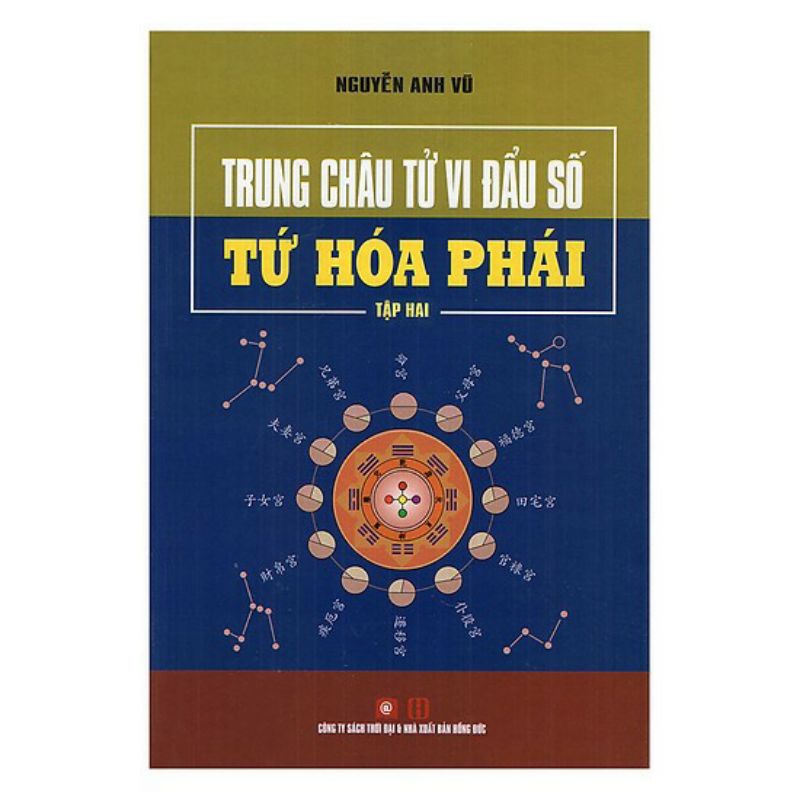 Sách.___.Trung Châu Tử Vi Đẩu Số Tứ Hoá Phái ( Bộ 2 Tập )