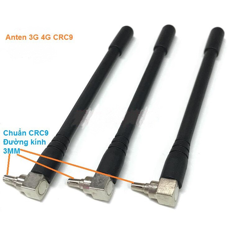 Anten cho bộ phát wifi 3G/4G chuẩn TS9- Combo 2 Anten