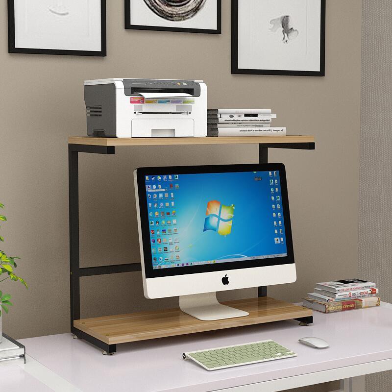 Màn hình máy tính để bàn, in, giá tích hợp lưu trữ bàn phím, tăng đơ, hai lớp | BigBuy360 - bigbuy360.vn