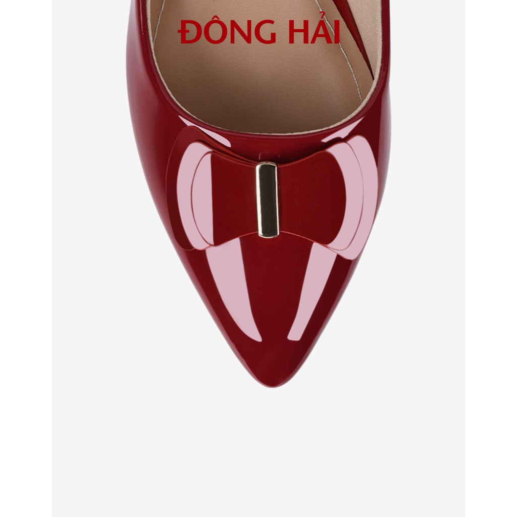 . "TẶNG NGAY 30K khi theo dõi gian hàng "Giày búp bê Đông Hải mũi nhọn đính nơ chất da bóng thanh lịch - G81F1 ;'.