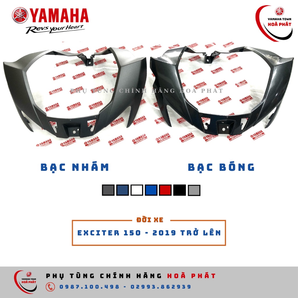 Mão ốp đầu Yamaha Exciter 150 2019 - 2020 chính hãng 100% chính hãng Yamaha 100%