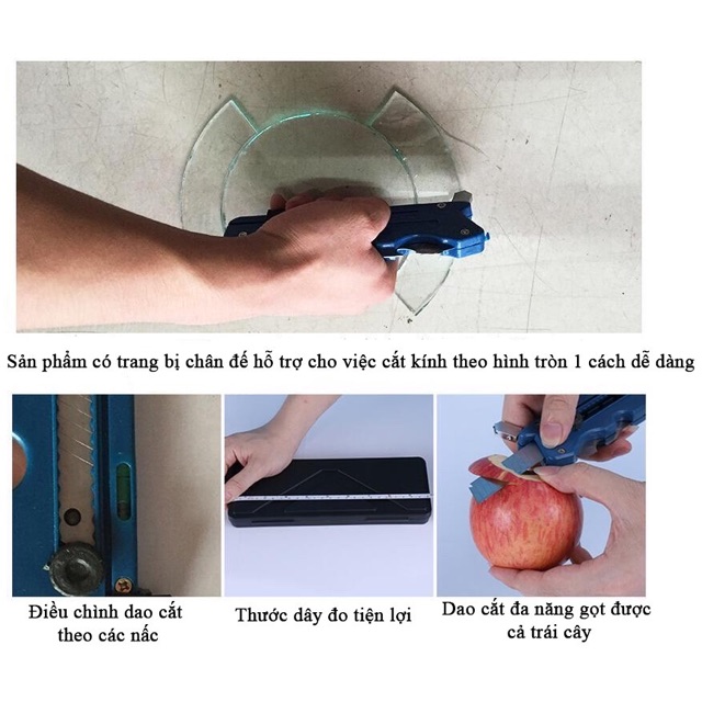 Dao đa năng cắt kính,gạch men