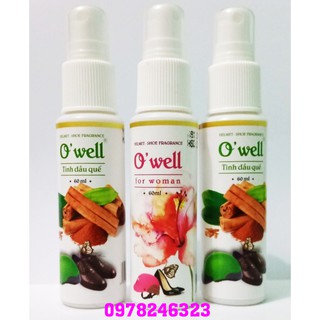 3 chai nước hoa xịt khử mùi