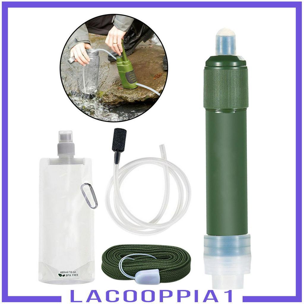 [Lacooppia1] Ống Hút Lọc Nước Sinh Tồn Ngoài Trời