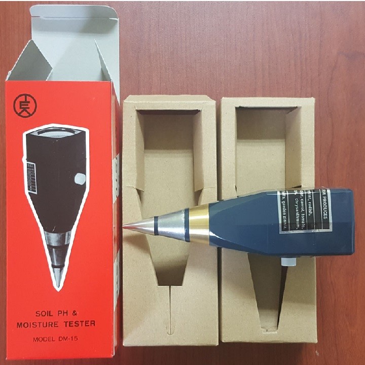 Bút đo pH đất & độ ẩm DM15 - Thời gian bản hành 12 tháng