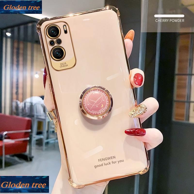 Ốp Lưng Kiểu Dáng Đồng Hồ Thời Trang Dành Cho Xiaomi Poco F3 / Mi 11i / Redmi K40 / K40Pro / K40Pro +