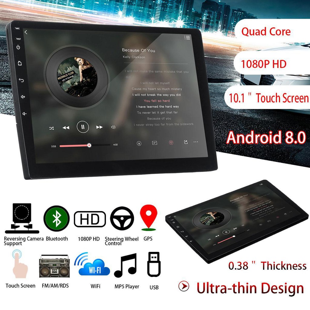 Màn Hình Android 10 inch Ram 2G Rom 32G lắp sim 4G phát WiFi Tích hợp GPS dẫn đường (Có Sẵn NaviTel) | WebRaoVat - webraovat.net.vn