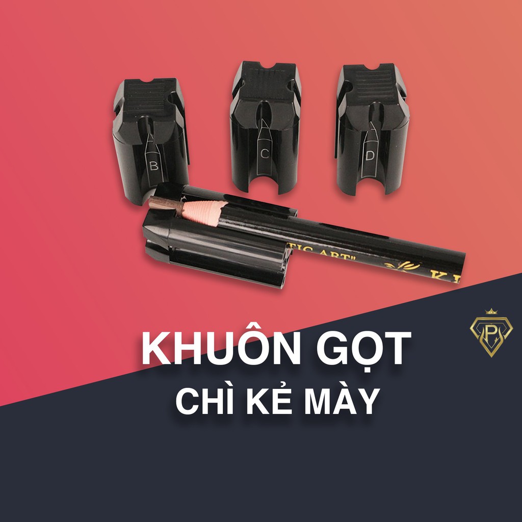 Khuôn gọt chì kẻ lông mày, chân mày, Khuôn giọt chì xé,chì đá siêu mỏng tạo sợi trong phun xăm - DCPX PHONG VU