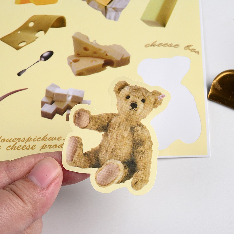 Sticker Dán Trang Trí Bò Sữa Moo Cow Milk Vui Nhộn