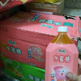 Thùng 12 chai nước ép lê 1000ml