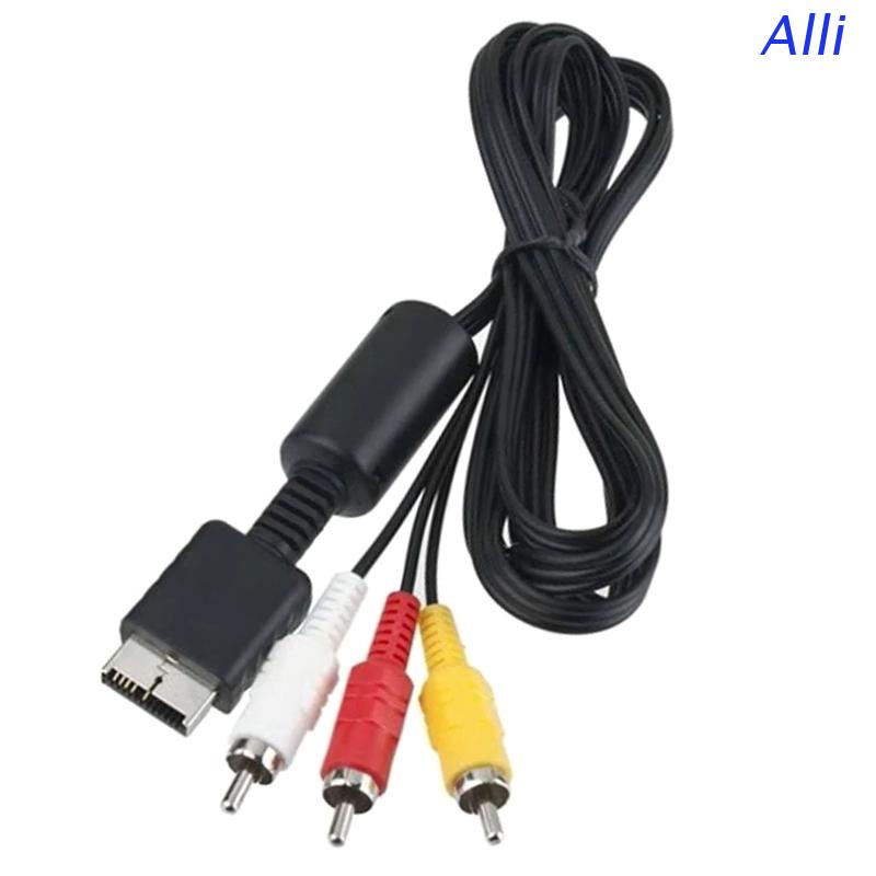 Dây Cáp Âm Thanh 1.8m/5.9ft RCA AV Chuyên Dụng Cho Sony PS2