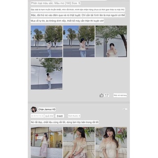 áo trễ vai tay bèo