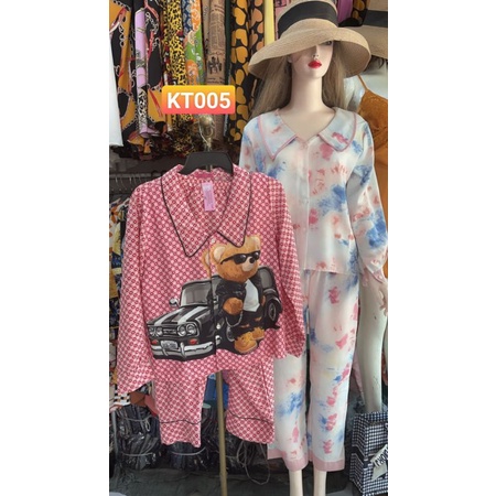 Bộ pijama tay dài quần dài
