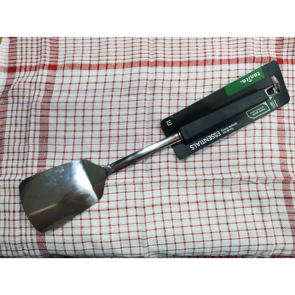 Xẻng Nấu Ăn Bằng Thép Không Gỉ Tanica 117-36 Iu / Spatula / Sutil