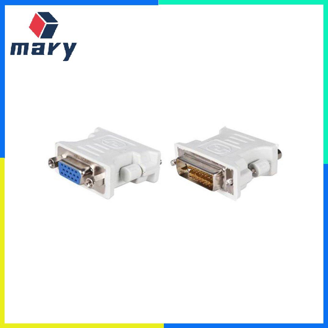 Đầu Chuyển Đổi Vga Sang Dvi D / 24 + 1 Pin Male Sang Vga Female