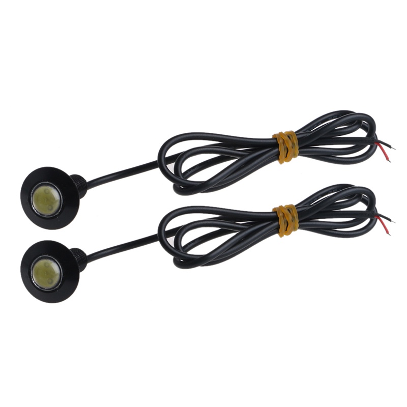 Bộ 2 Đèn LED DRL Siêu Mỏng 23mm 12V Chuyên Dụng Cho Xe Hơi