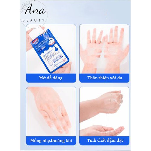 Mặt Nạ HA Dưỡng Ẩm Trắng Da Maycreate Mask Ha  Hàng Nội Địa Trung