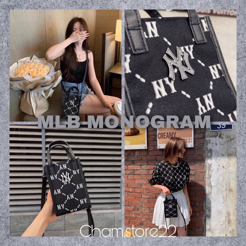 Túi M.L.B PHONE POUCH BLACK
