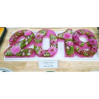 Khuôn silicon số lẻ 1 số 55k từ 0 đến 9 làm bánh Number cake