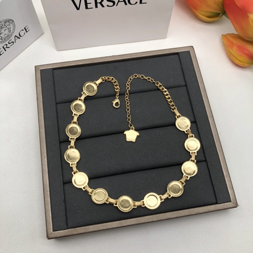 Vòng cổ titan chocker thương hiệu VS mạ vàng sang chảnh VCH12
