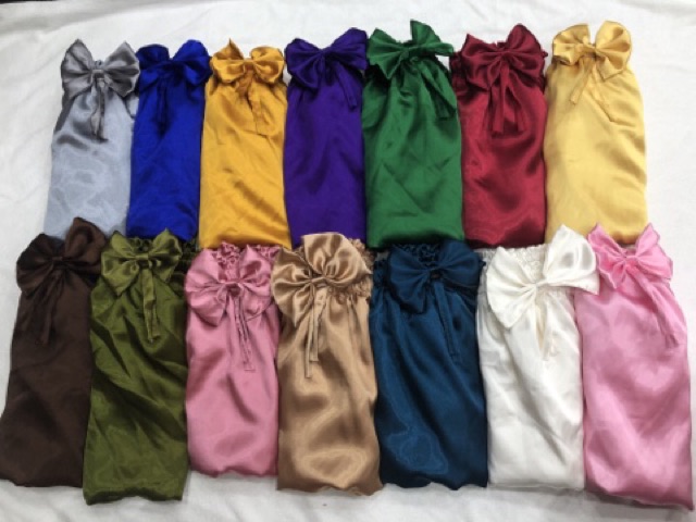 VÁY QUÂY PHI LỤA spa Loại ko nhăn, hàng loại dày dặn, chun 3 đường chắc chắn mặc gội đầu, triệt lông, xông hơi | BigBuy360 - bigbuy360.vn