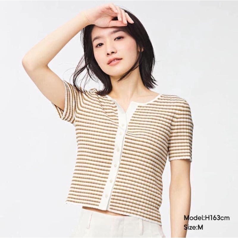 Áo kẻ Gu size s