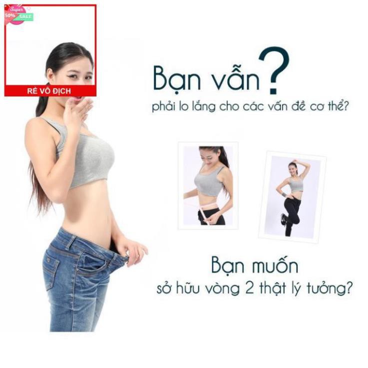 Đai massage giảm mỡ bụng HCR-X6, loại không dây dùng pin sạc - phiên bản mới 2020