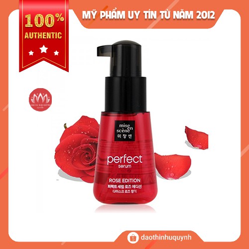 Tinh Chất Dưỡng Tóc Mise En Scene Perfect Serum Rose Edition – 80ml