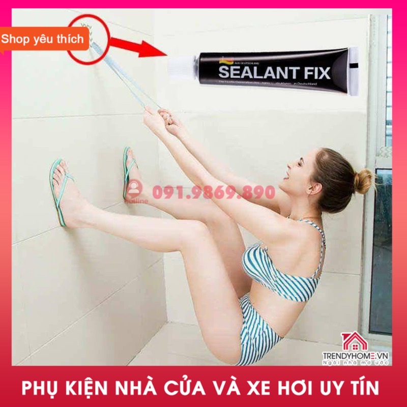 Keo dán keo dính Sealant Fix , gel dán mọi bề mặt gỗ tường gạch chống nước an toàn với da tay - hàng nhập khẩu Đức