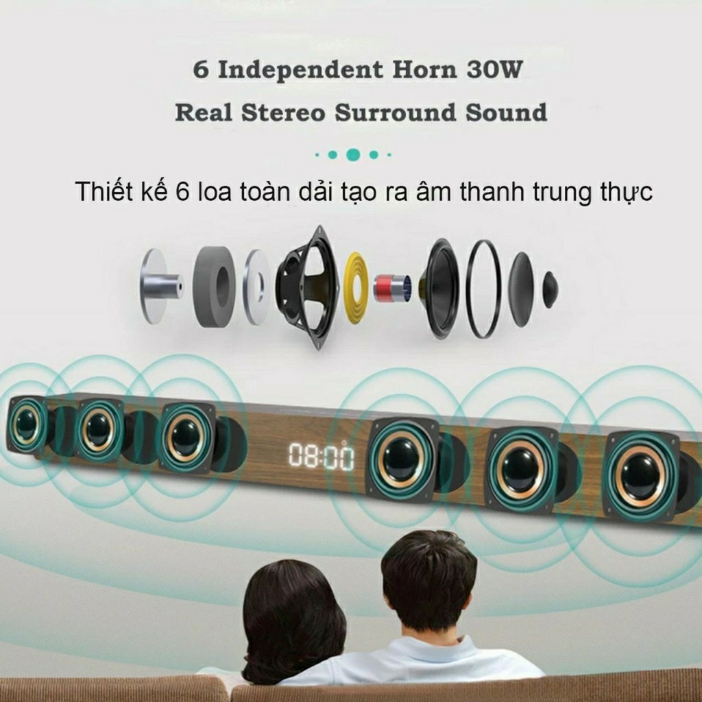 Loa tivi âm thanh 3D sống động xem phim nghe nhạc 3D-BK30