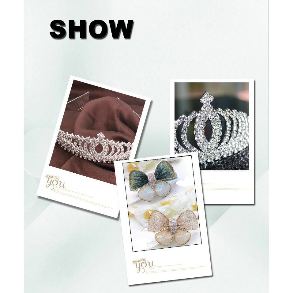 Cuộn Dây Thủy Tinh Dài 9.2M SS6-SS16 Dùng Làm Trang Sức Thủ Công