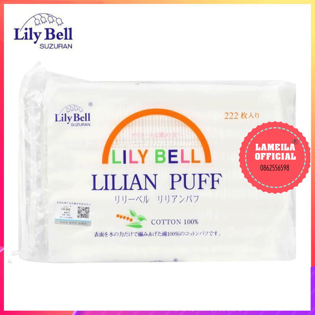 Bông tẩy trang Lily Bell 240 miếng P0058 | BigBuy360 - bigbuy360.vn