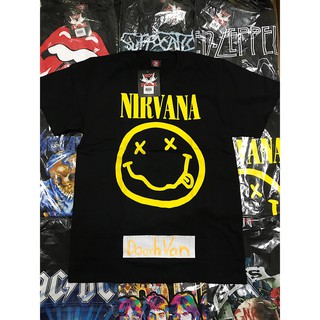 (M, L, XL) ÁO THUN ROCK TEE NIRVANA MẶT CƯỜI FORM RỘNG SIÊU ĐẸP (ẢNH THẬT 100% TỰ CHỤP)