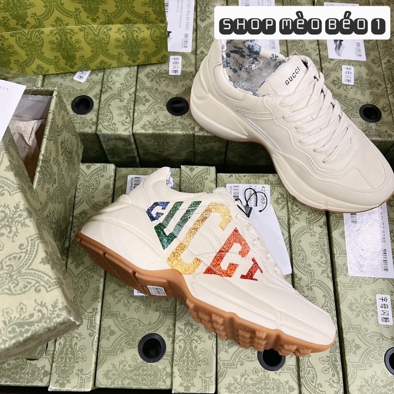 Giày thể thao sneaker gc hoạ tiết vip fullbox