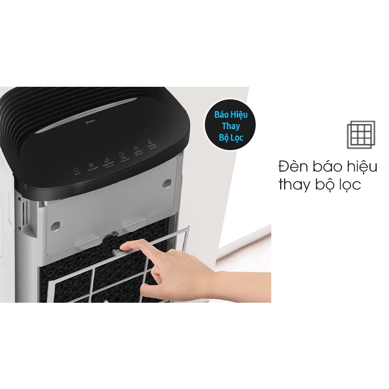 Nhập khẩu Thái Lan -Máy lọc không khí Samsung AX34R3020WW/SV lọc bụi mịn PM0.3, kháng khuẩn 99.9%-Hàng chính hãng